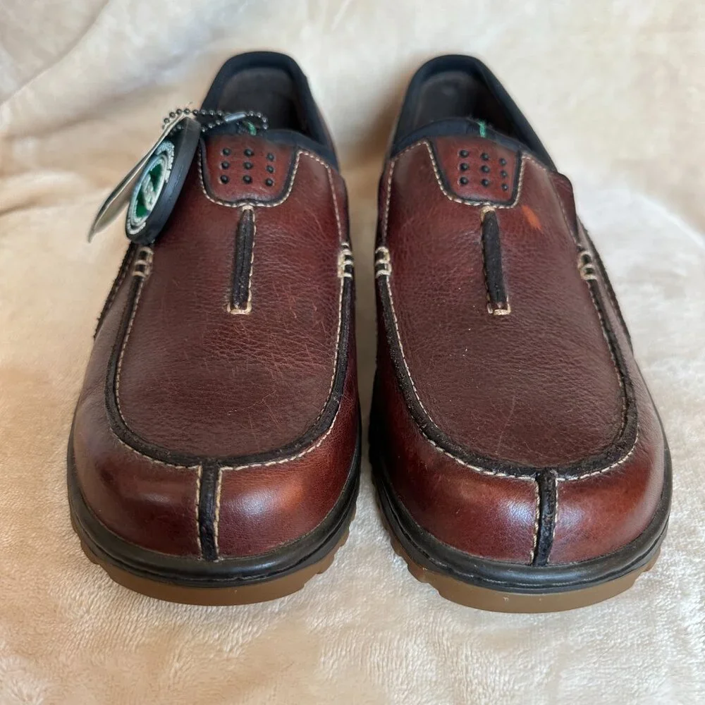 Streetcars ASC Carrera Arch Support Comfort Slip-on Leather Loafer Mens 9.5M